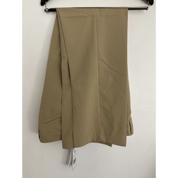 Adidas Men's Performance Pants, 36x30, Khaki Color, Polyester, NWT - Picture 2 of 4